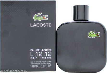 Lacoste L.12.12 Noir Intense EDT 100ml for Men | Free UK Delivery | Fast 3 Day Shipping