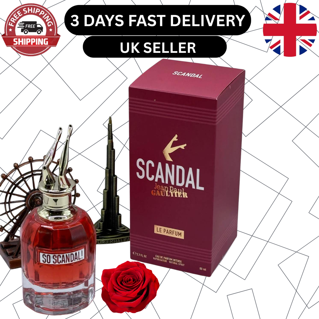 Jean Paul Gaultier Scandal Le Parfum for Women – 80ml | Intense, Sweet & Long Lasting Luxury Perfume 💃
